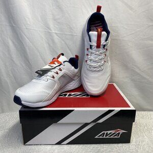 AVIA  Avi-Ryder Lace-up Walking Shoes Women Size 9M White-Multi New A5891WWRD